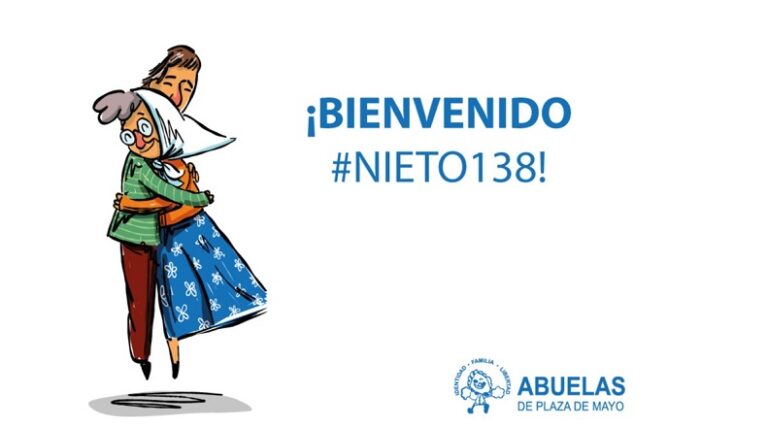 Abuelas de Plaza de Mayo anuncia la recuperación de un nuevo nieto, el 138