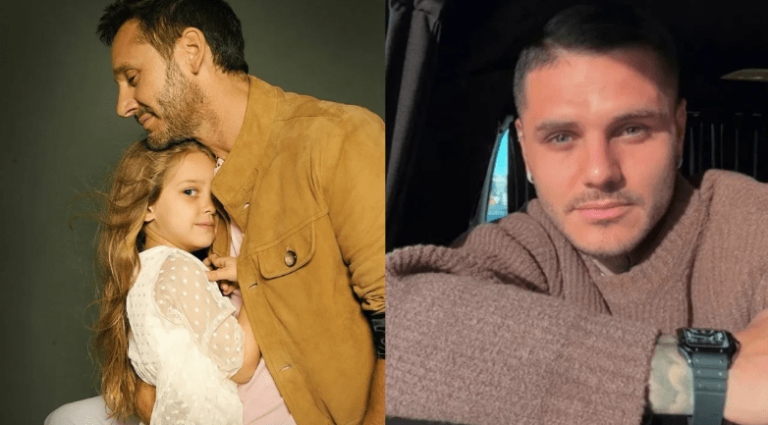 Vicuña aseguró que no le preocupa que Icardi conviva con su hija