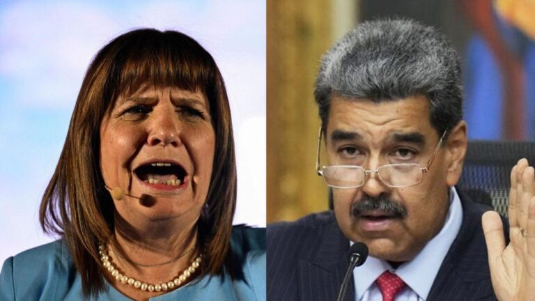 Fuerte advertencia de Patricia Bullrich a Nicolás Maduro por la detención de Nahuel Gallo