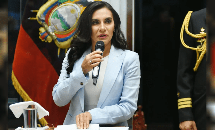 La vicepresidenta de Ecuador viaja a Turquía para ejercer como consejera en embajada