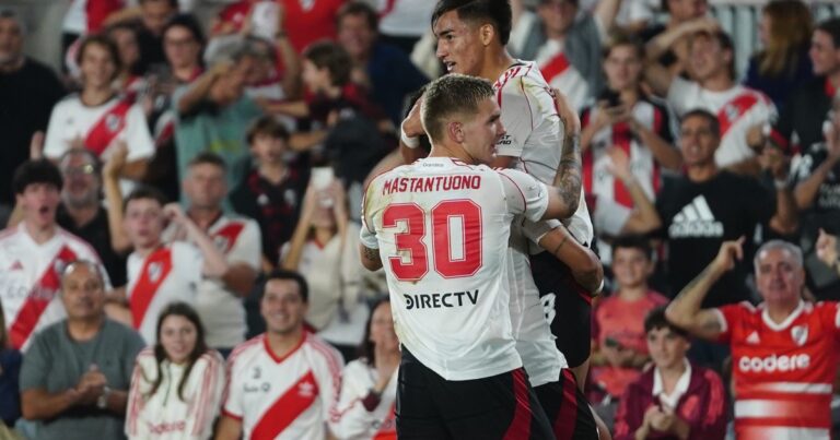 Video: la tremenda volea de Subiabre para su primer gol la Primera de River