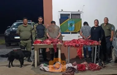 Perugorría: tras una persecución detuvieron a dos sujetos por abigeato.