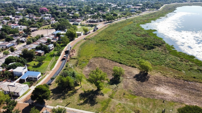 La Provincia trabaja en 49 cuadras con concreto asfáltico en Saladas