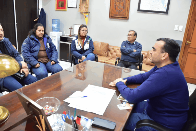 Cardozo coordinó asistencia sanitaria en Santo Tomé