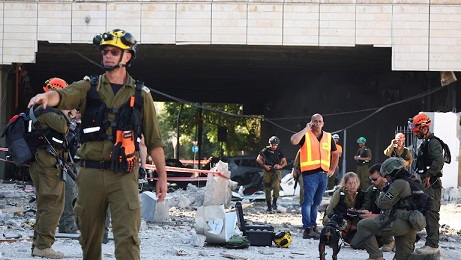 Irán lanzó otra andanada de misiles contra Israel hay más de 17 heridos