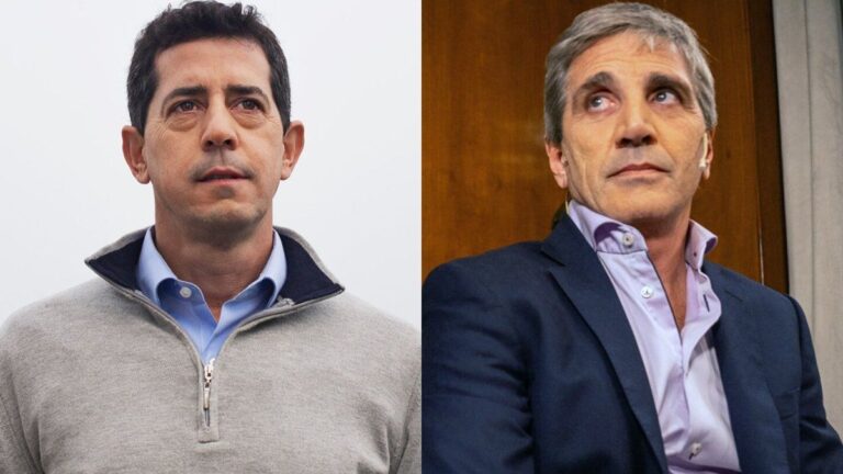 El ministro Luis Caputo arremetió en redes contra Wado de Pedro: «Basura y corrupto»