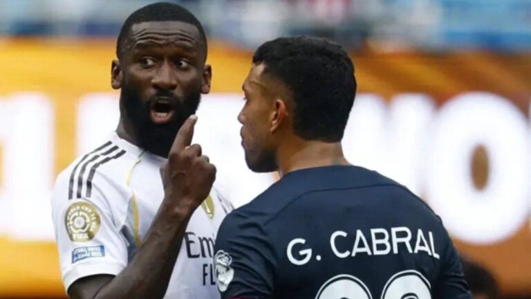 La FIFA investiga a Gustavo Cabral por presuntos insultos racistas a Rüdiger tras el cruce