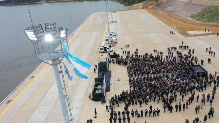 Santa Rosa también se proyecta al mundo con el puerto de Ituzaingó