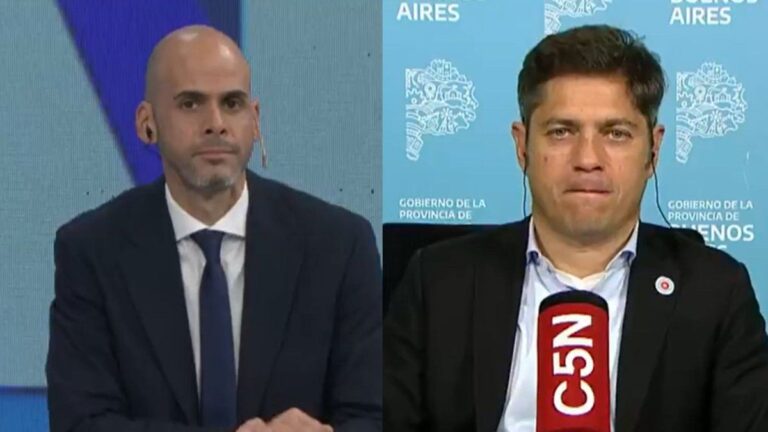 Axel Kicillof, en C5N: «Milei recibió un correctivo democrático en el Senado»