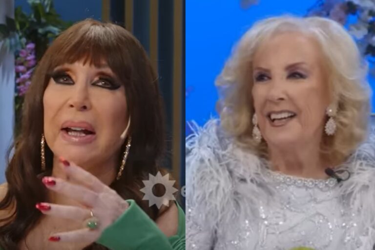 Moria Casán volvió a la mesa de Mirtha Legrand: cómo fue la reconciliación y el reencuentro al aire