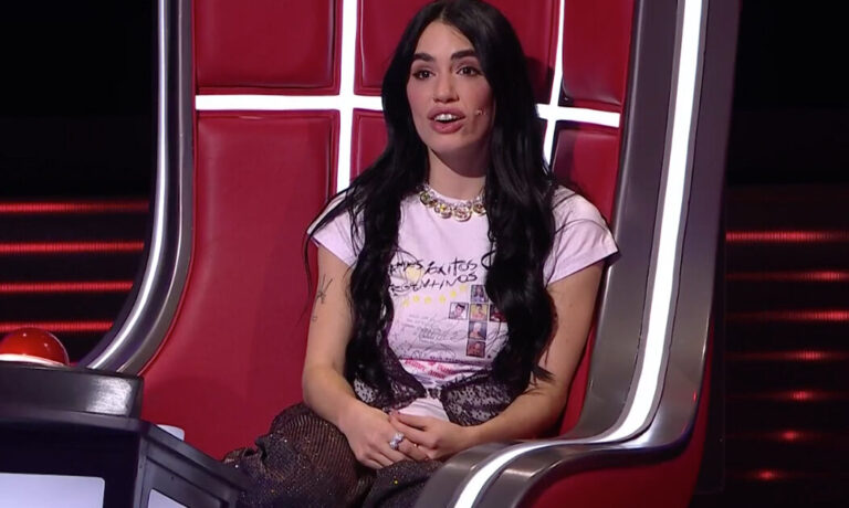 Lali Espósito se encontró con una conocida en La Voz y estalló de sorpresa: Sos vos?