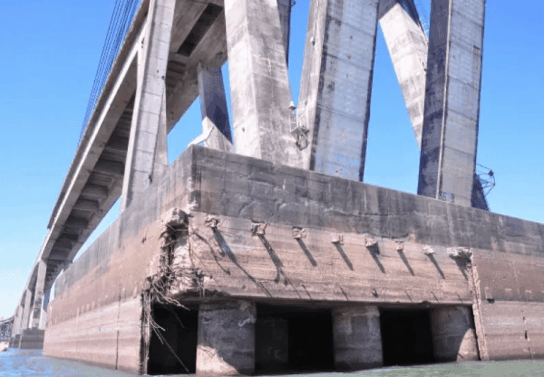 Se cambiarán las juntas en el puente General Belgrano