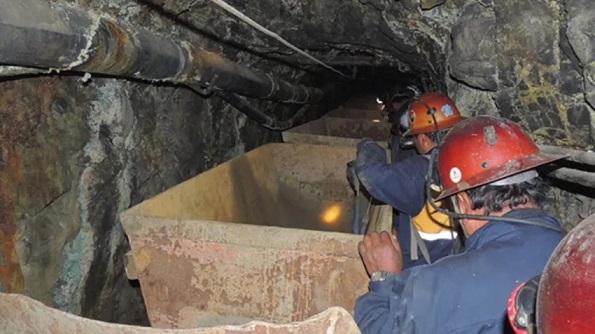 Cinco mineros murieron sepultados por un derrumbe