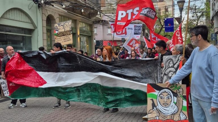 Nueva acción de la Asamblea por Palestina Libre Santa Fe