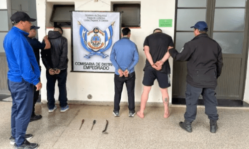 Policía de franco impidió robo y permitió la captura de 3 bandidos