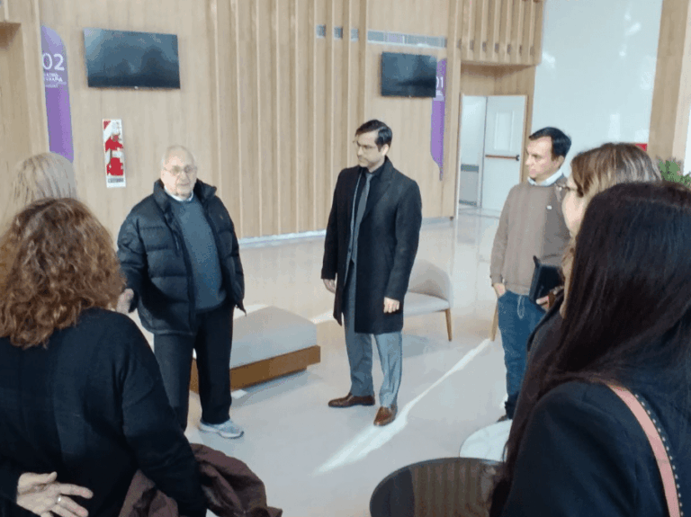 La Unidad Ejecutora Provincial coordinó acciones con el Instituto Oncológico Papa Francisco