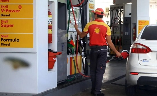 Shell incrementó el precio de sus combustibles