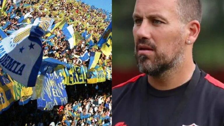 Desagradable: la obscena bandera que la hinchada de Rosario Central dedicó a Cristian Fabbiani tras el clásico