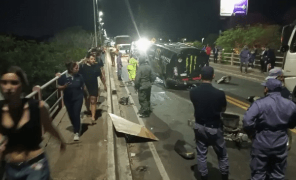 Murió uno de los heridos en el choque múltiple en el Puente Chaco- Corrientes
