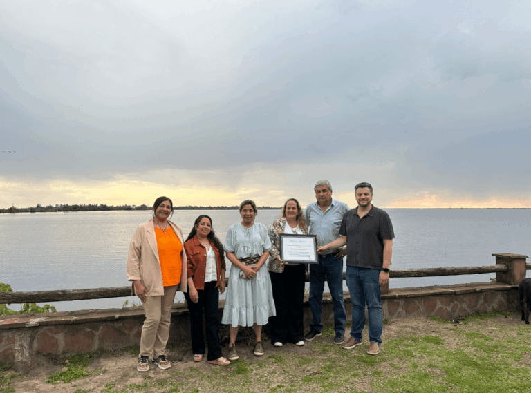 Carlos Pellegrini recibió su certificado y completó la lista de candidatos a los Best Tourism Villages