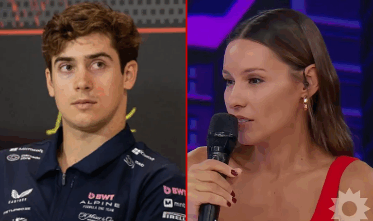 El tenso momento que Pampita vivió al aire por culpa de Franco Colapinto