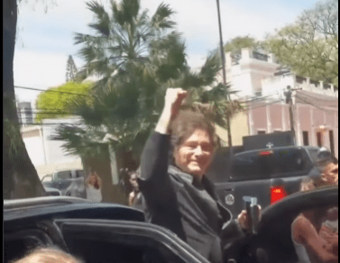 Milei ya está en Corrientes