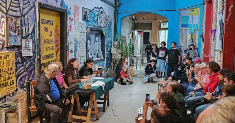 La Plata. Ataque al Centro por los Derechos Humanos Hermanos Zaragoza