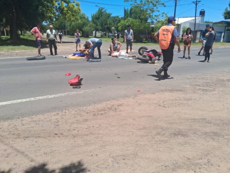 Conmoción en 9 de Julio: dos adolescentes en estado grave tras un violento choque