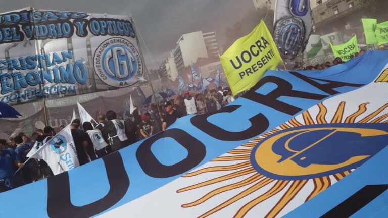 Hoy es la marcha nacional de la CGT contra la reforma laboral que impulsa Javier Milei