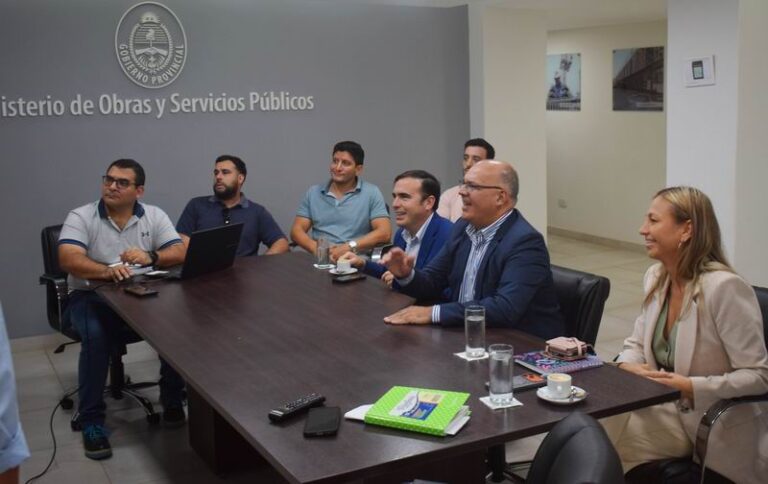 Meza e Irigoyen, codo a codo con intendentes