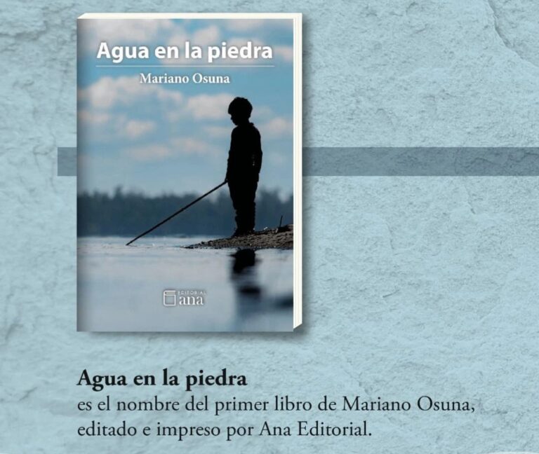 AGUA EN LA PIEDRA: UN LIBRO DE POEMAS COTIDIANOS ESCRITO POR MARIANO OSUNA