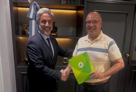 Juan Pablo ratificó a Escobar Damús al frente del sistema portuario