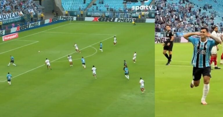 Video: el bizarro gol en contra a favor de Gremio