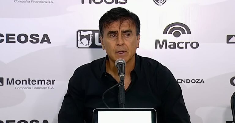 Gustavo Quinteros tras el empate en Mendoza: «No estuvimos a la altura de lo que tendría que ser Independiente»