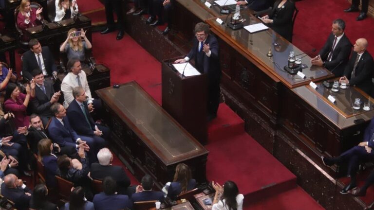 Un Javier Milei confrontativo dejó inauguradas las sesiones ordinarias