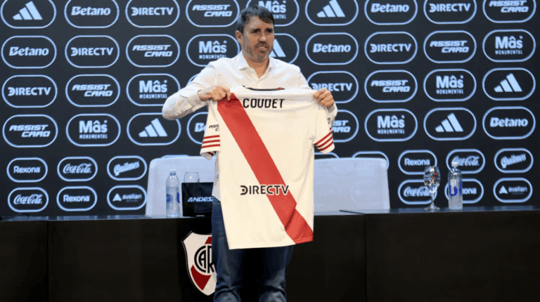 En su presentación como DT de River, Coudet aseguró: El ADN de mis equipos va de la mano con este club