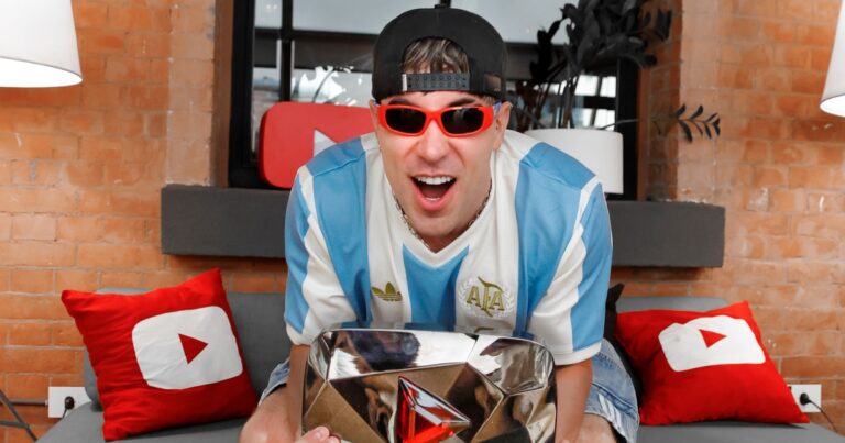 De un pueblo en Misiones a hacer historia en YouTube: Alejo Igoa, el argentino que rompió el récord de suscriptores en español