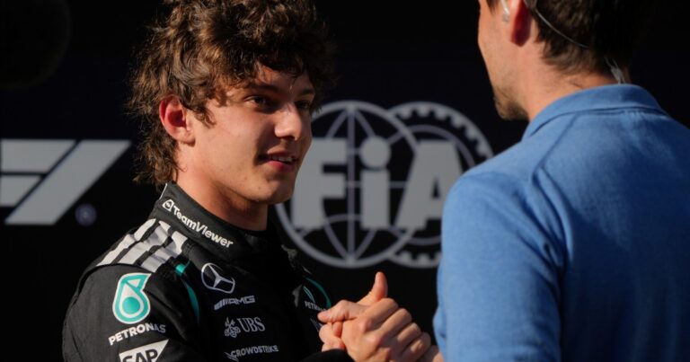 Kimi Antonelli y un récord impensado en la historia de la Fórmula 1