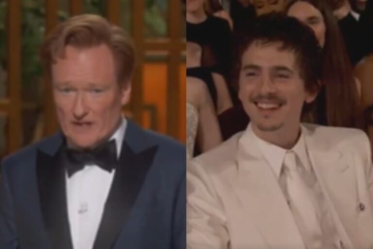 Premios Oscar 2026: el palito de Conan OBrien a Timothée Chalamet por su comentario sobre el ballet y la ópera