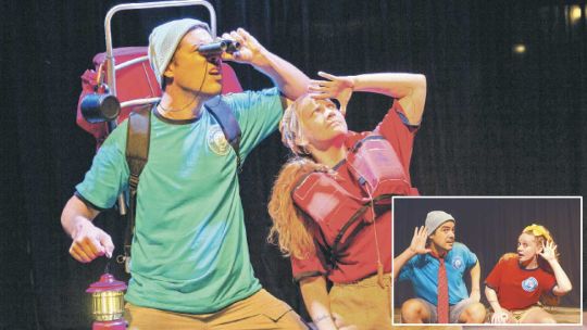 Ciencia y aventuras en el escenario