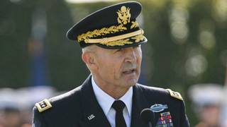 Fotografía de archivo del general Randy George, jefe del Estado Mayor del Ejército de EE.UU.