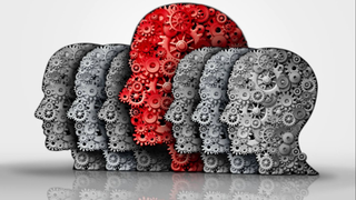 Ilustración conceptual sobre debate público y coherencia entre palabras y acciones.