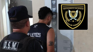 Ilustración genérica de un procedimiento policial en un barrio