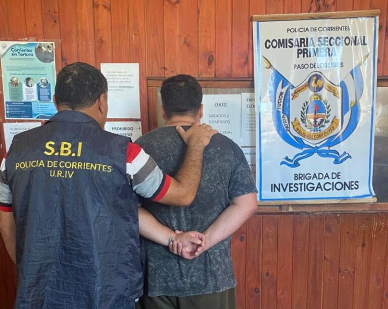 Operativo policial en Corrientes por el caso del homicidio en La Cruz