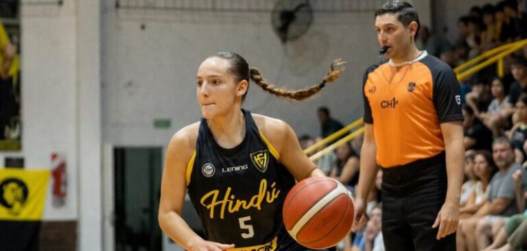Celina Novatti, jugadora correntina de básquet, en la preselección argentina U18