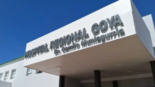 Mapa de la provincia de Corrientes con iconos representando noticias