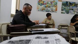 Aula del Departamento de Idiomas Modernos de la UNNE en Corrientes