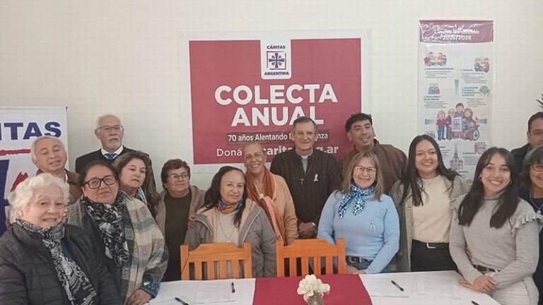 Conferencia de prensa de Cáritas Diocesana de Goya para la Colecta Anual 2025