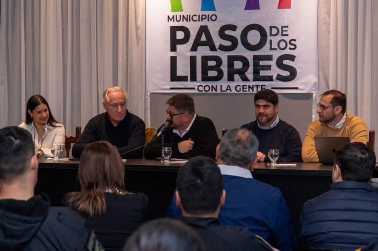 Oficina móvil del IPS en un municipio de Corrientes
