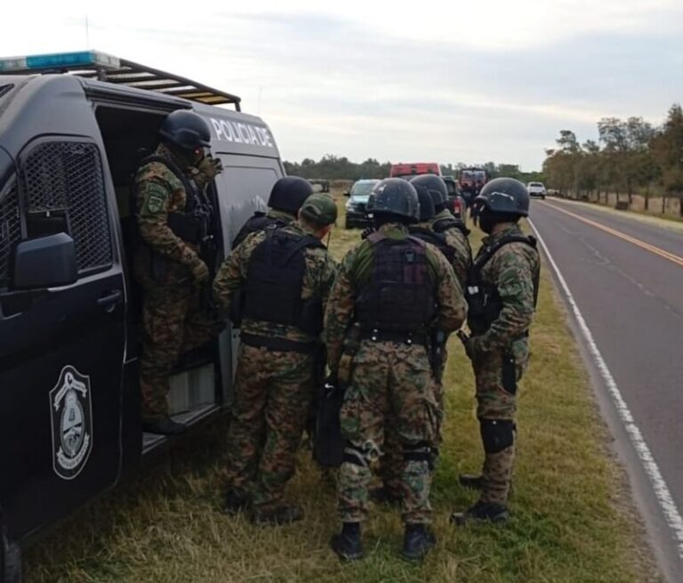 Operativo de seguridad en El Sombrero, Corrientes
